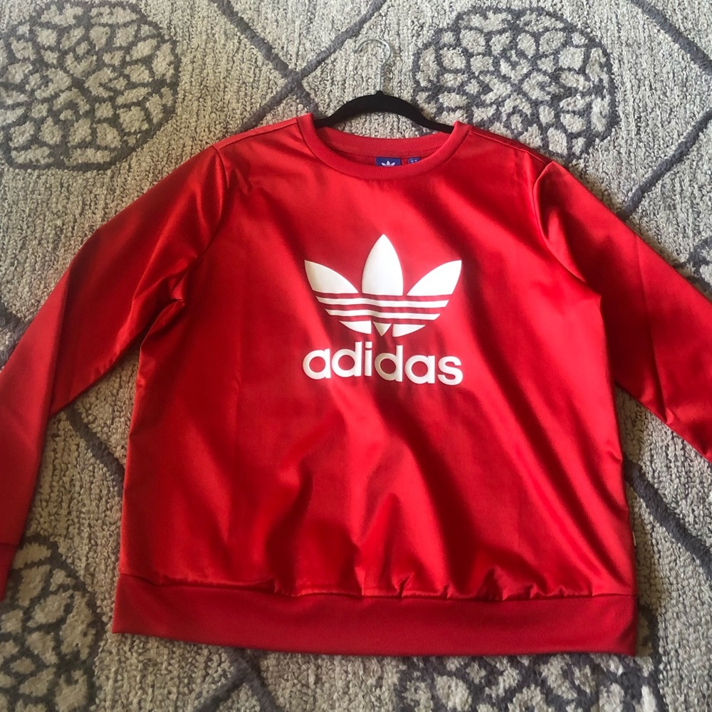 Adidas Red Sweater